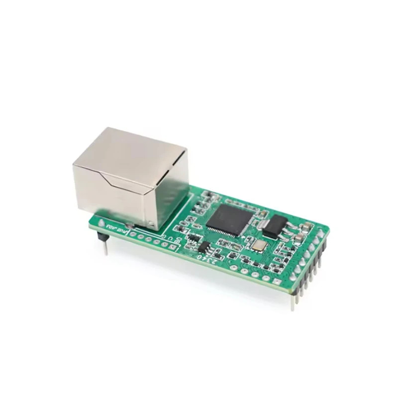 PUSR TTL to Ethernet Mini Module Plug-in packet design with 1*TTL 1*RJ45 10Mbps 