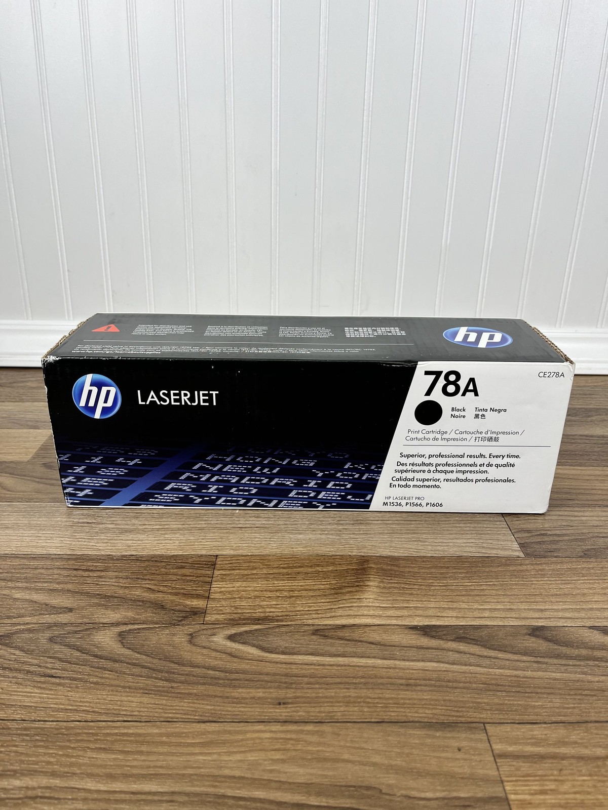 HP 78A Black Original LaserJet Toner Cartridge | CE278A | New & Sealed