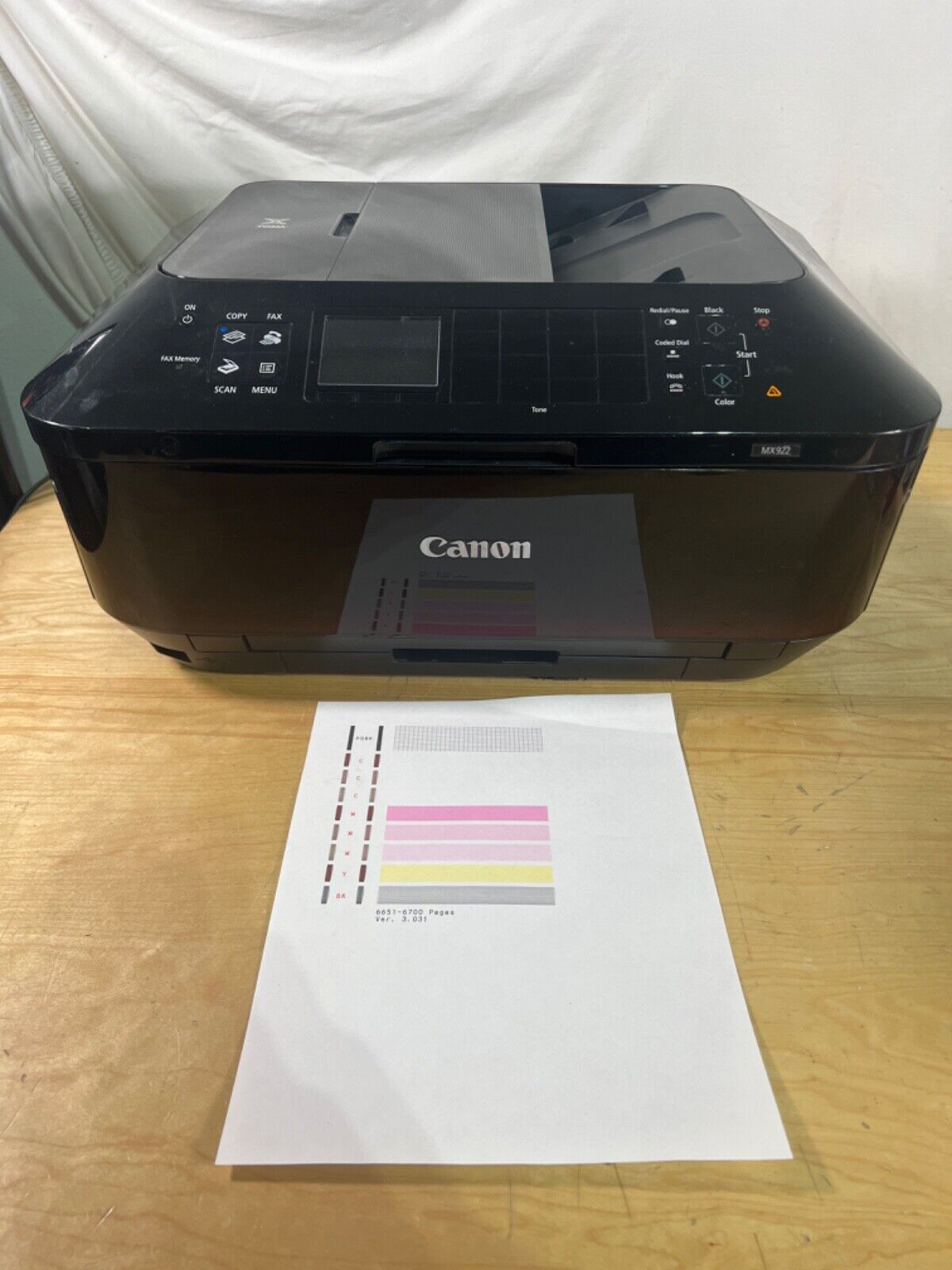 Canon PIXMA MX922 Wireless Office All-in-One Printer -Color