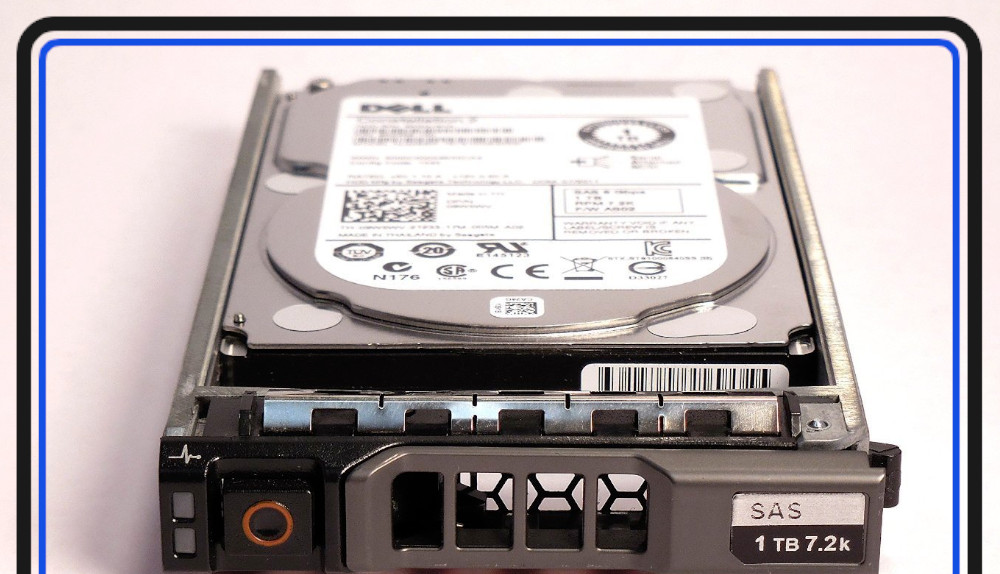 Compellent 1TB 7.2k SAS 2.5" 6G Hard Drive - VXTPX