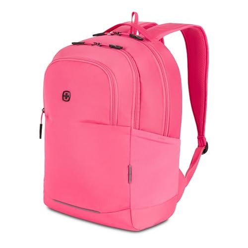 SWISSGEAR ORIENTATION LAPTOP BACKPACK 17"X12"X7" SAI006 - PINK