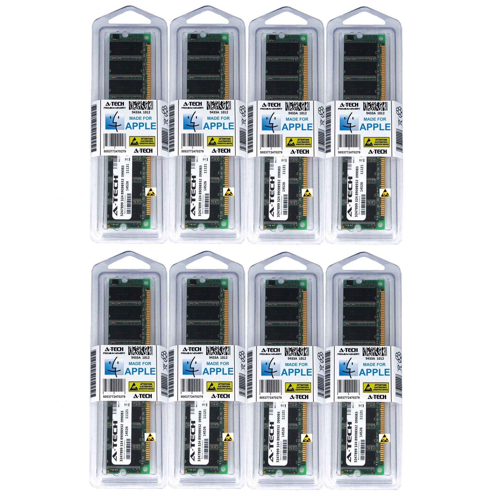 8GB 8X 1GB Power Mac G5 Late 2003 Mid 2004 A1047 M9393LL/A M9455LL/A Memory Ram