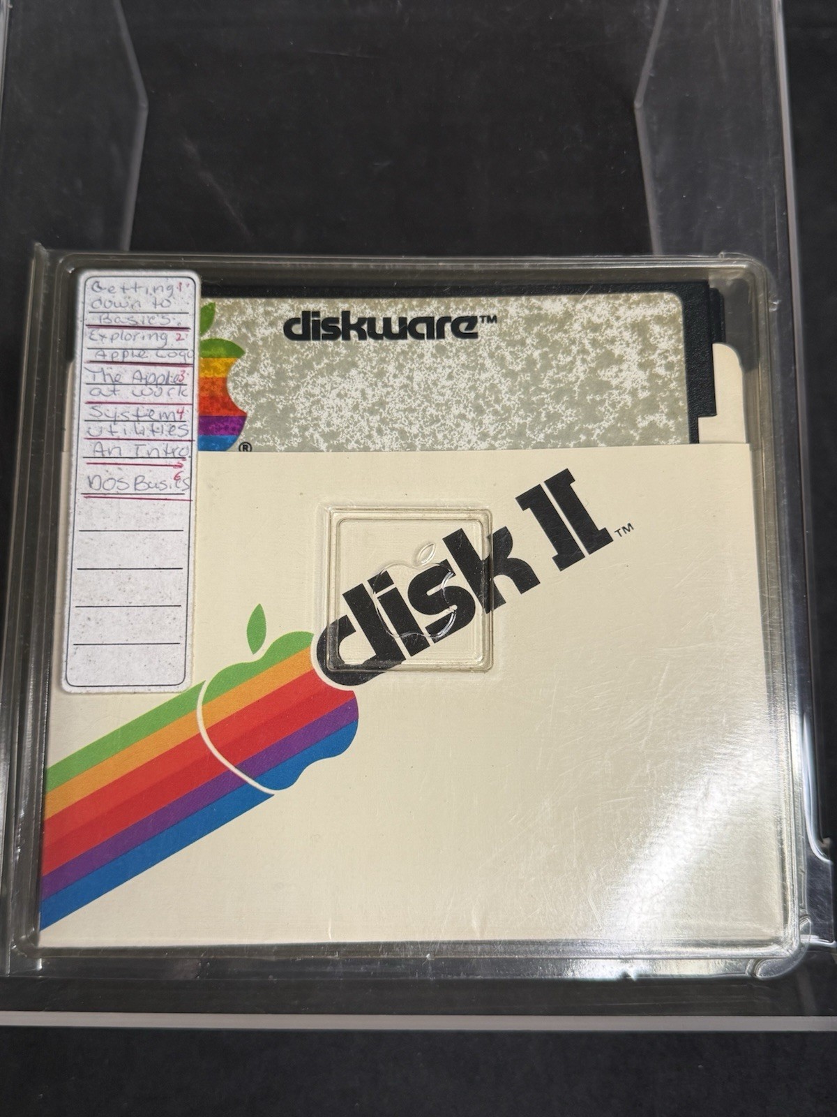 Vintage Apple IIc Software Disk Lot: 7 Disks AppleWorks BASIC Logo ProDOS