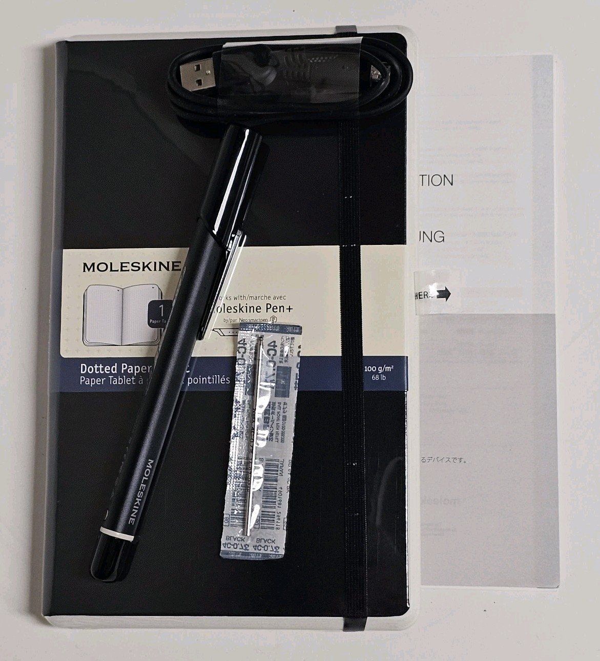 Moleskine NWP-F110 Smart Writing Set - Paper Tablet & Pen+
