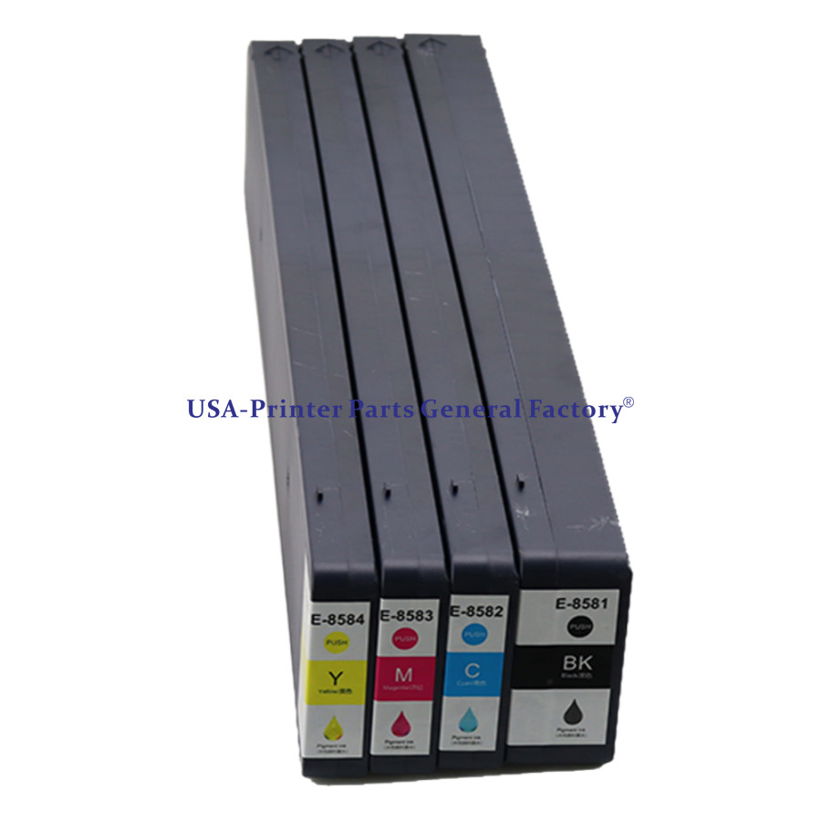 5PC/SET T8581-T8584 Ink Cartridge Compatible For Epson WF-C20590 WF-C20750a