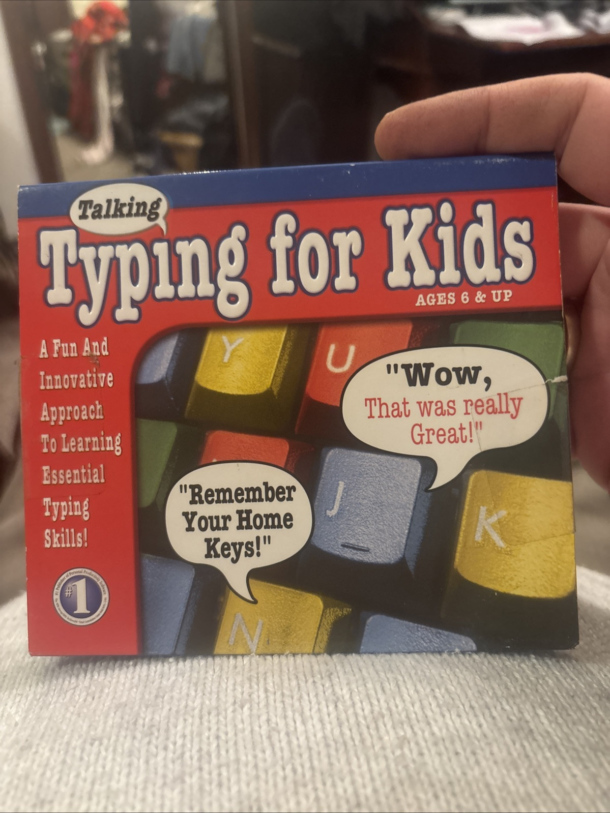 Talking Typing for Kids CD Software