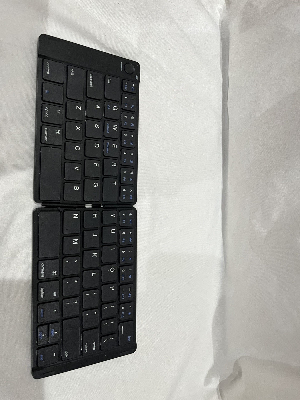 Samsers Foldable Bluetooth  Keyboard - Black
