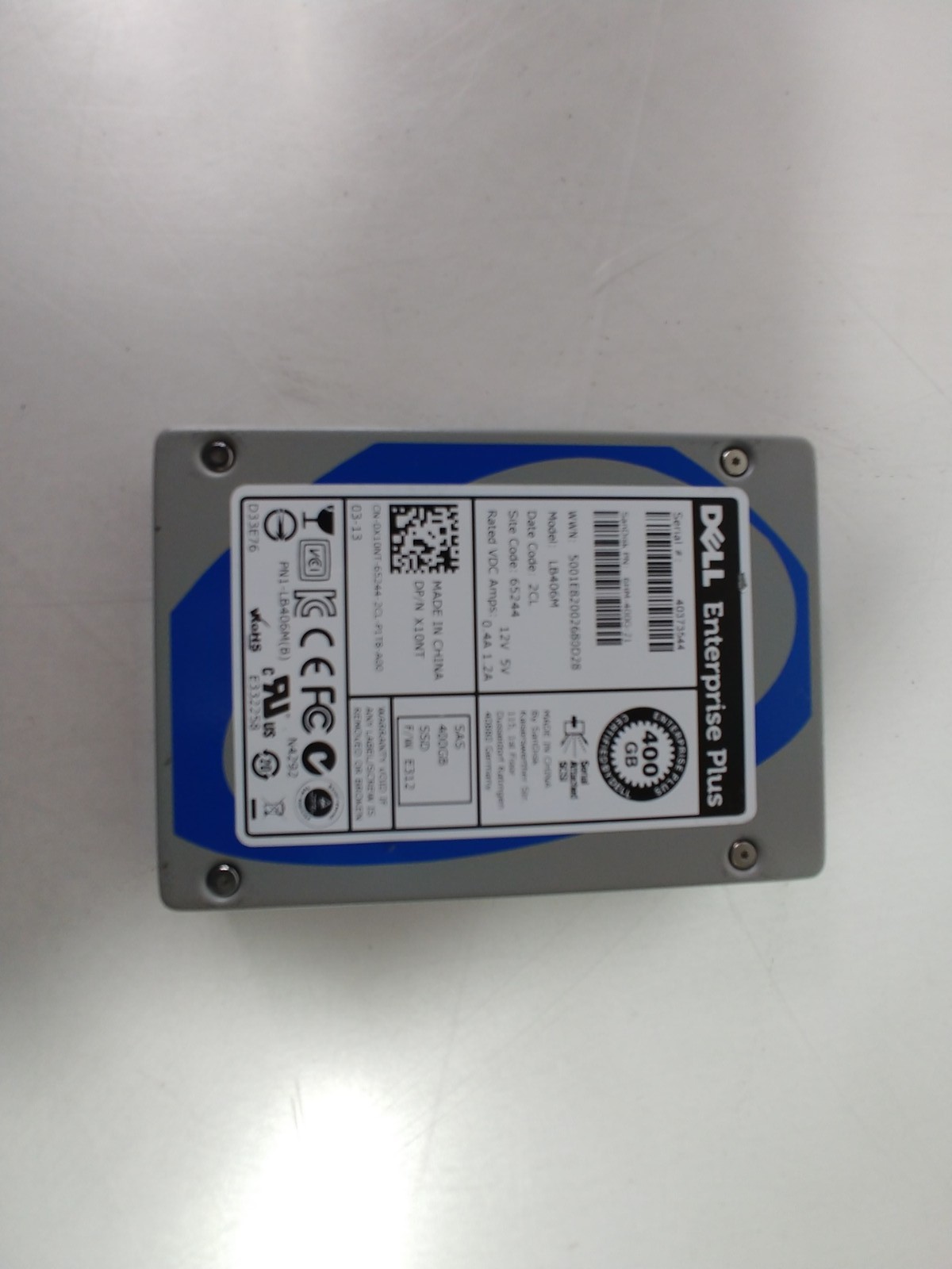 SanDisk Dell Enterprise Plus LB406M 400 GB SAS 2 2.5 in SSD
