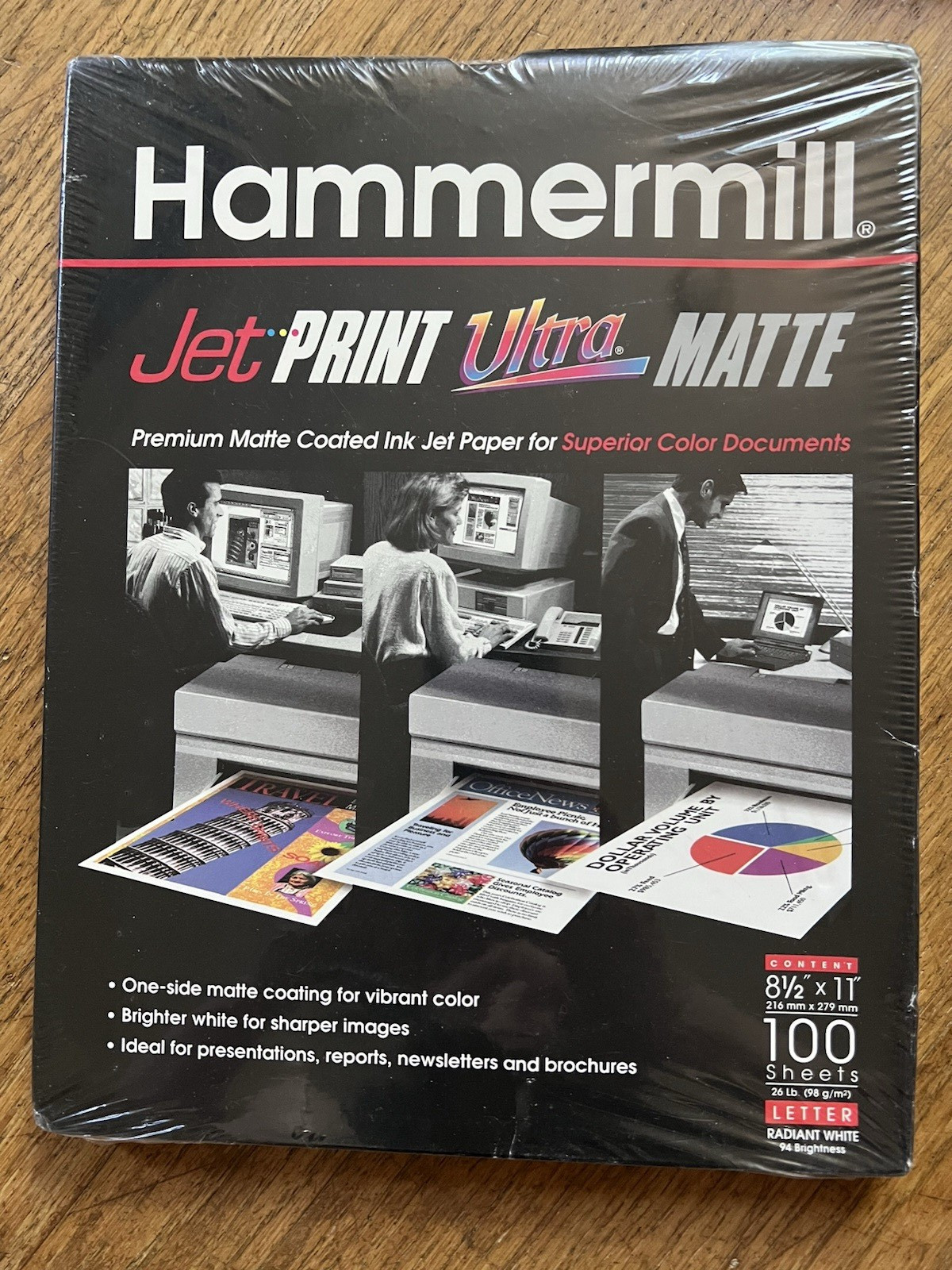 Hammermill Ultra Premium Matte Inkjat Paper Superior Color 100 Sheets 8.5 x 11