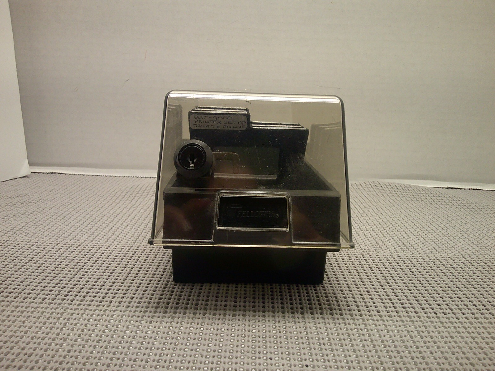 Fellowes Econo/Stor 50 - 3.5" 3-1/2” Floppy Diskette Filing Tray #90312 no key