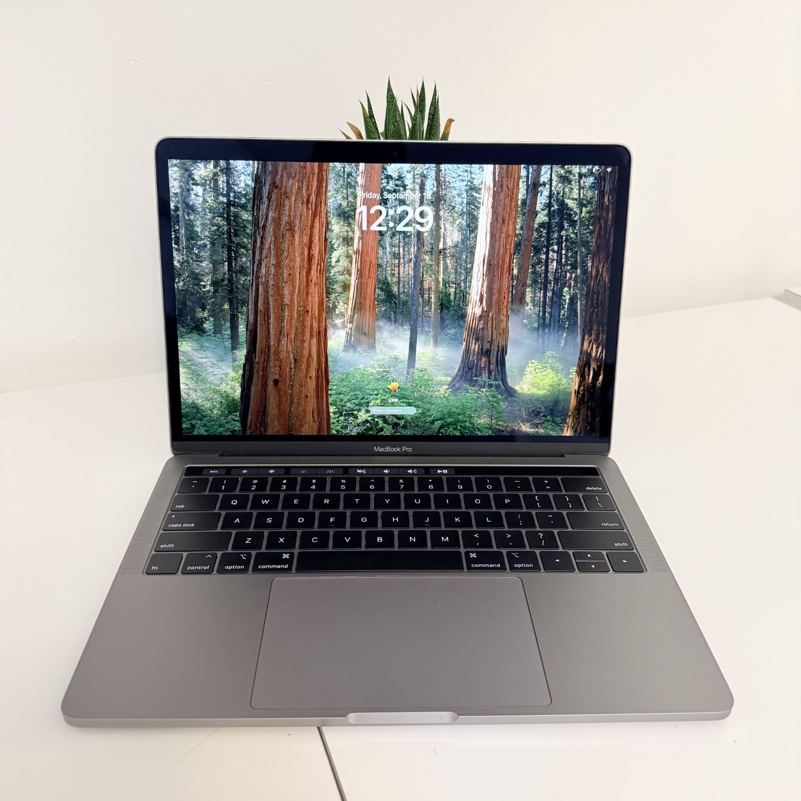 Broken Touch ID 2019 Apple MacBook Pro A1989 i5 8GB RAM 512GB SSD Cycle Count: 1