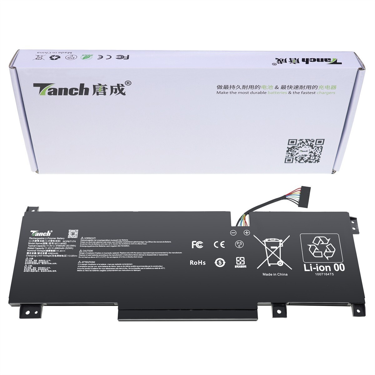 Original batteries BTY-M492 for MSI Pulse GL76 11UEK-039XTR GL66 Katana...