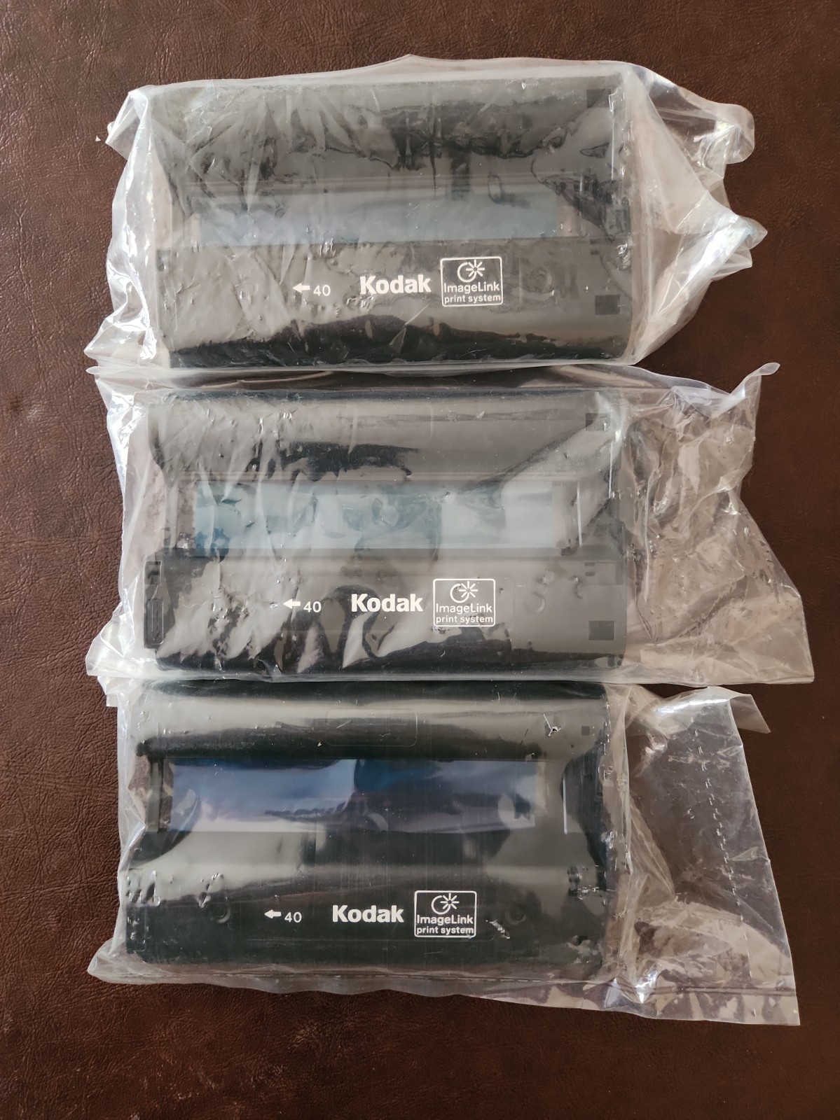 3 Pack Kodak ImageLink 40 Print System Toner Ink Cartridges - New & Sealed