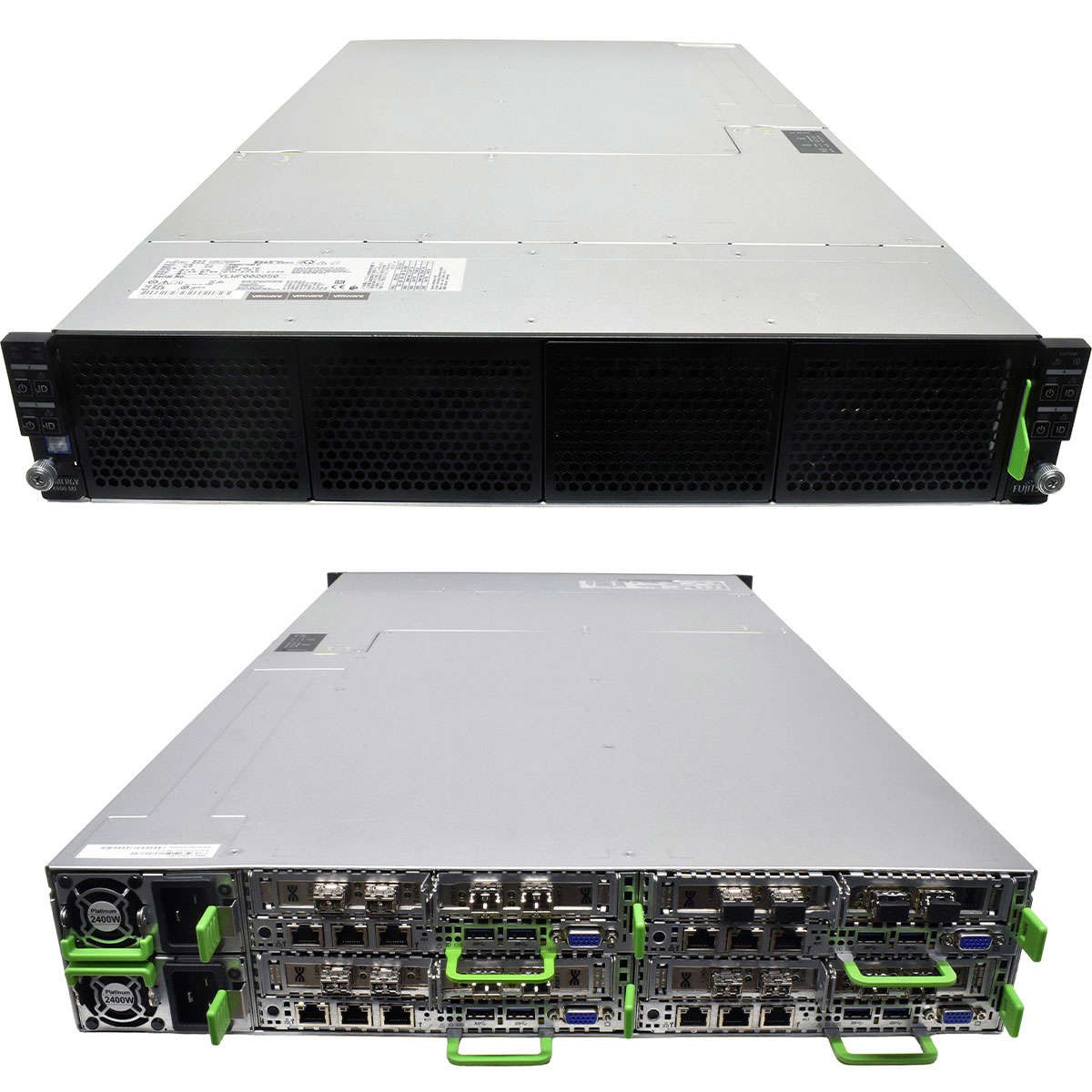 Fujitsu Primergy CX400 M1 4 Node Server 4x Node CX2550 M2 No CPU No DDR4 RAM