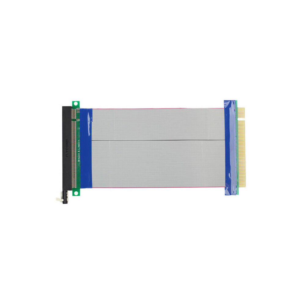 US 1 Pc PCI-E Express 16X-16X Power Riser Extender Card Molex IDE Ribbon Cable