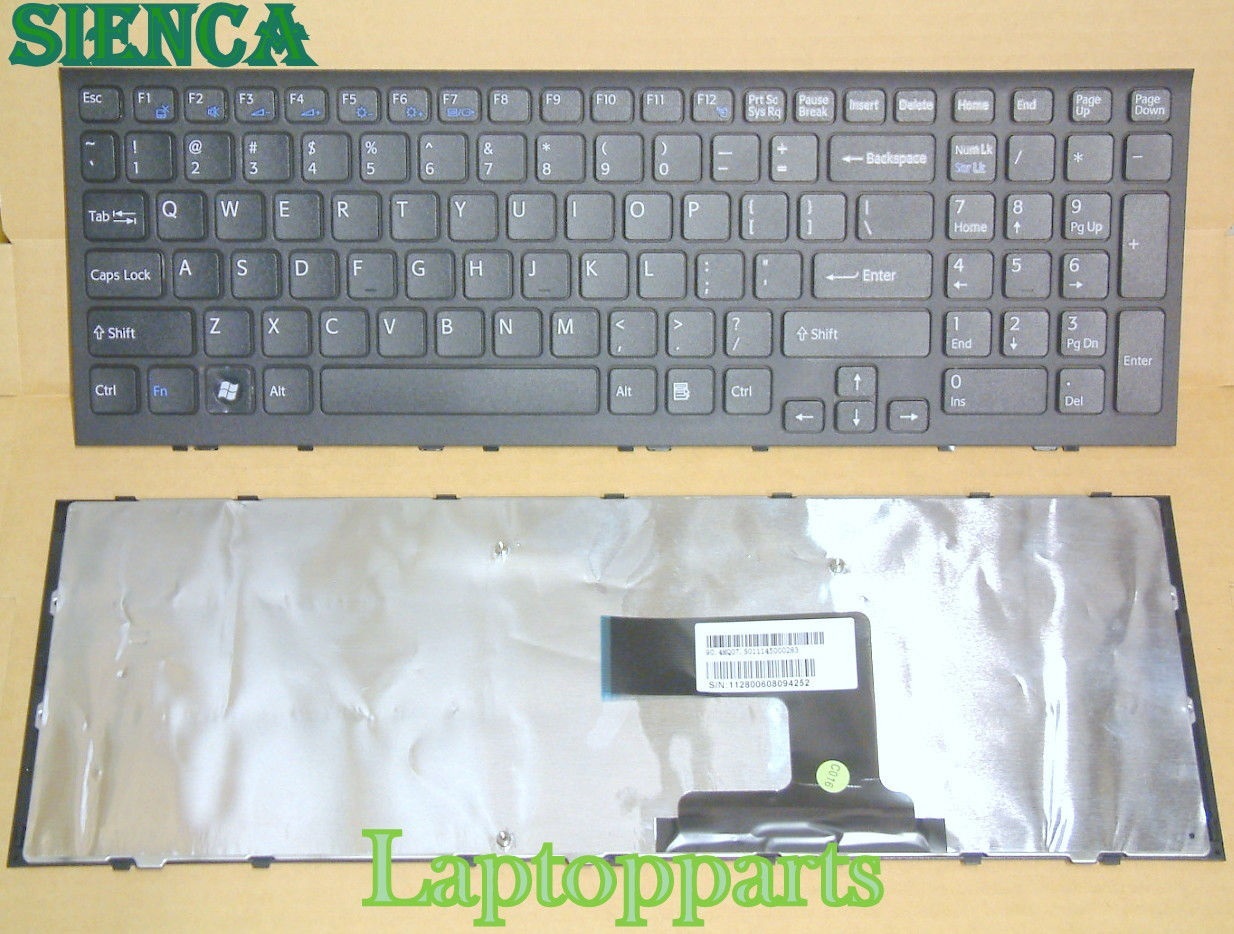 Genuine Sony Vaio VPC-EL VPCEL PCG-71C11L PCG-71C12L US Keyboard With Farme NEW