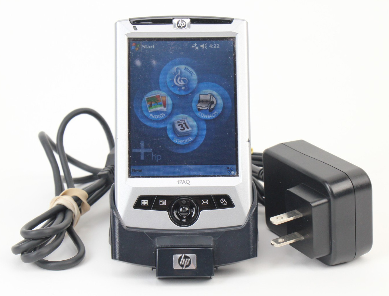 HP iPAQ rz1715 Pocket PC 3.5" LCD Windows Mobile 2003 PDA with Dock HSTNH-F02X
