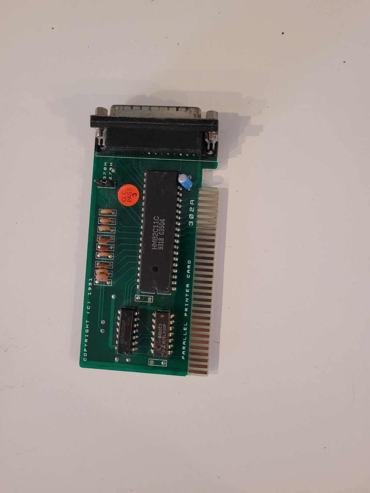 ISA Parallel Printer Card Vintage ASKA 302A (1991/1993) - no bracket