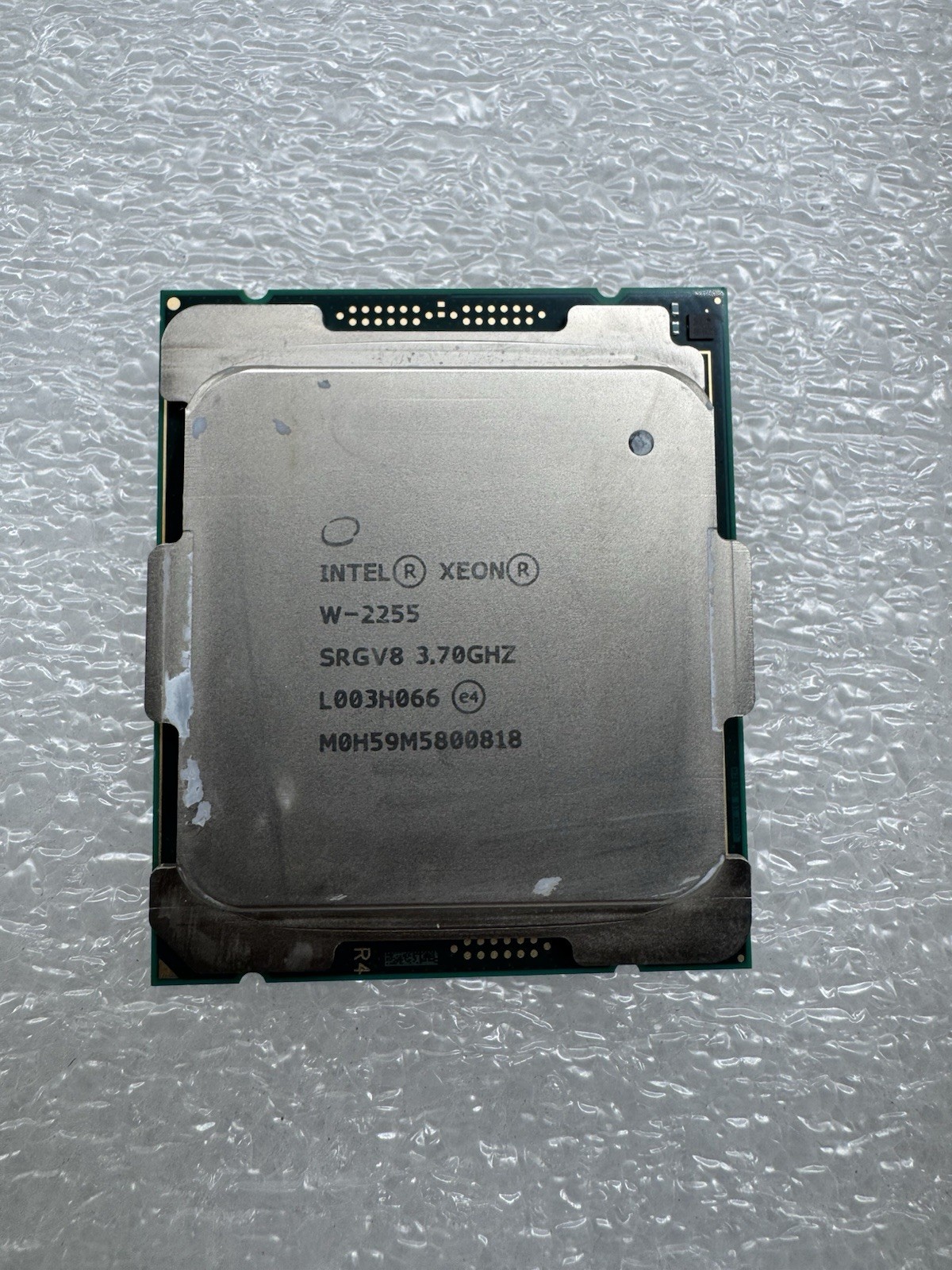 Intel Xeon W-2255 SRGV8 10-Core 3.70GHz 19.25MB LOO3H006 CPU Processor