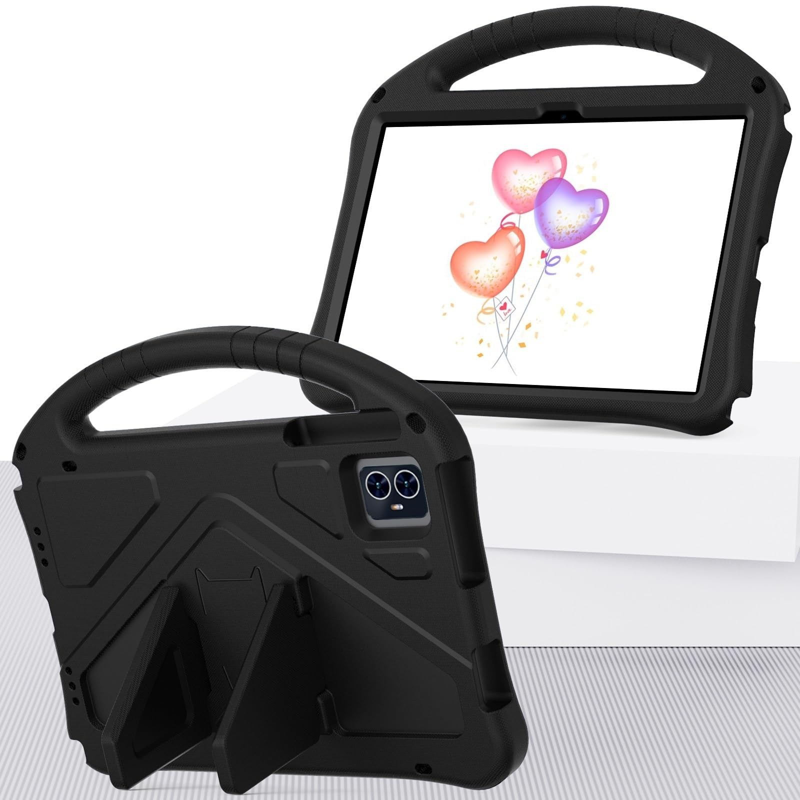 Kids Rugged EVA Case For T-Mobile REVVL Tab 2 Shockproof Handle & Rotating Stand