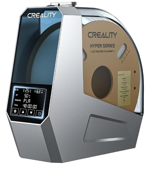 Creality Space Pi Filament Dryer 360° Fast Heating 110W PTC LCD New Open Box