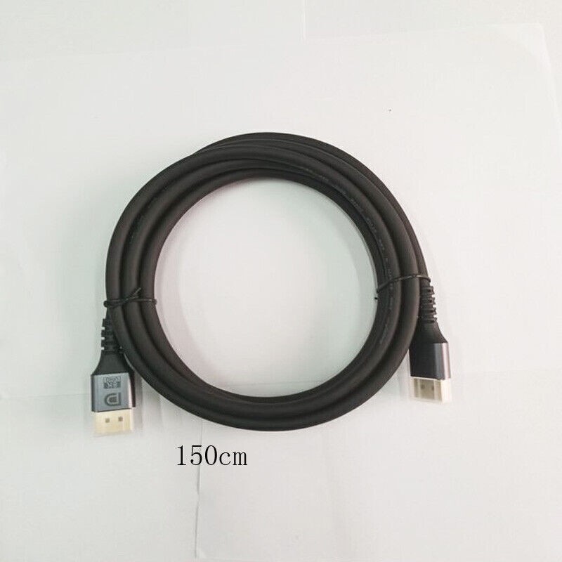 5-10FT 8K DisplayPort 1.4 to DisplayPort Cable 60HZ 4K@144HZ for Video Streaming