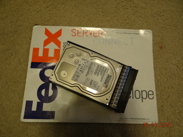 MB3000EBUCH 638516-002  628180-001 HP 3TB 7200 RPM SATA 3G 3.5" MDL HARD DRIVE 