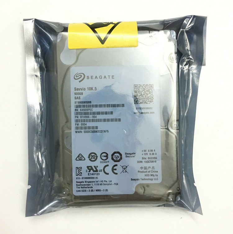 ST9900805SS Seagate 10K.5 900GB 64MB 6Gb 2.5" SAS Hard Drive New