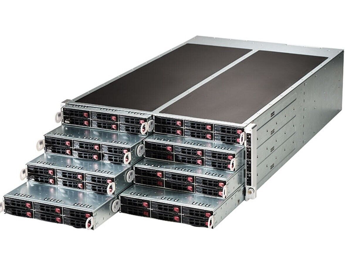 Supermicro SYS-F617R2-R72+ 8-Node Barebones Server NEW IN STOCK 5 Year Warranty