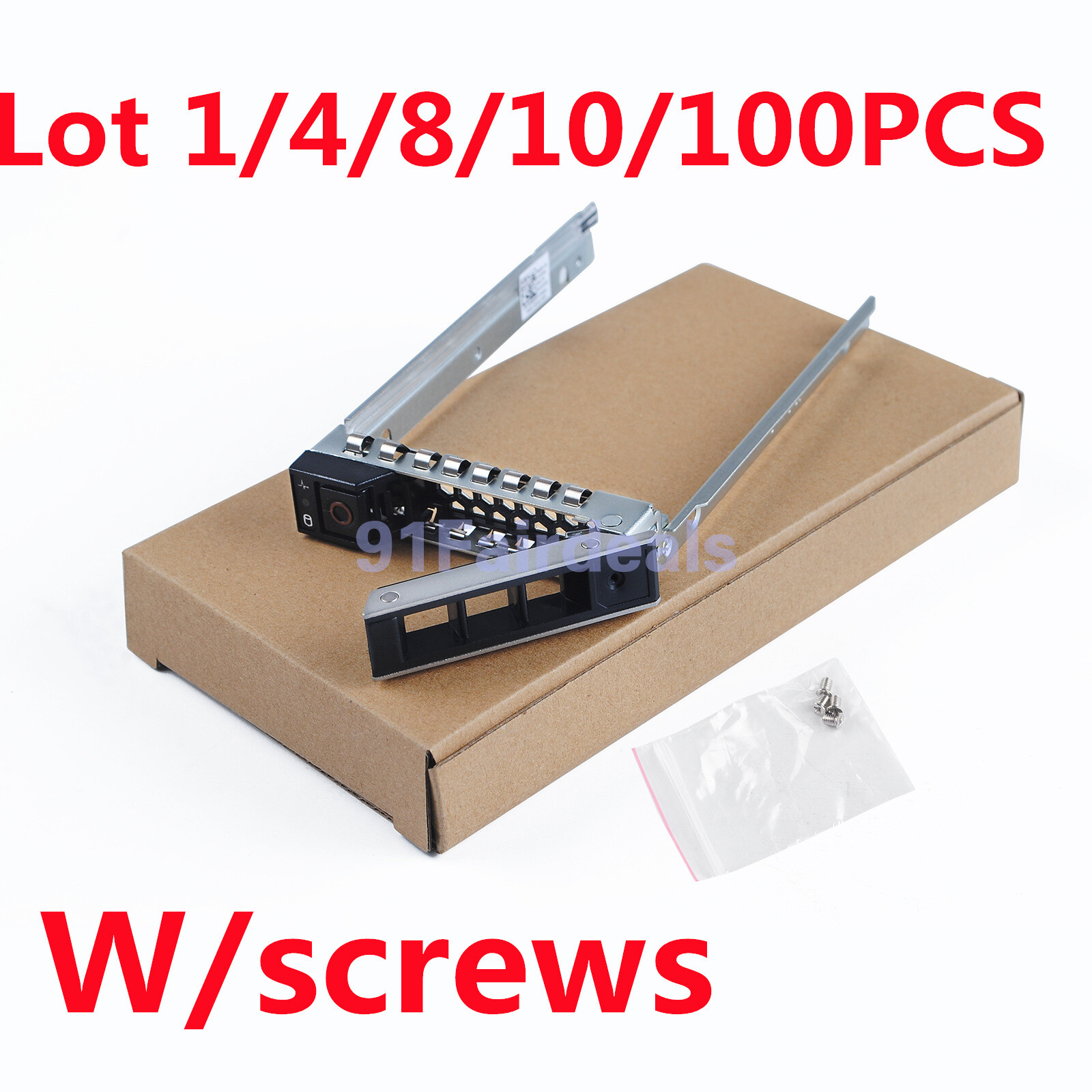 LOT DXD9H SFF 25 Hard Drive Caddy Tray For DELL Gen14 R750 R740 R640 R94 G1N