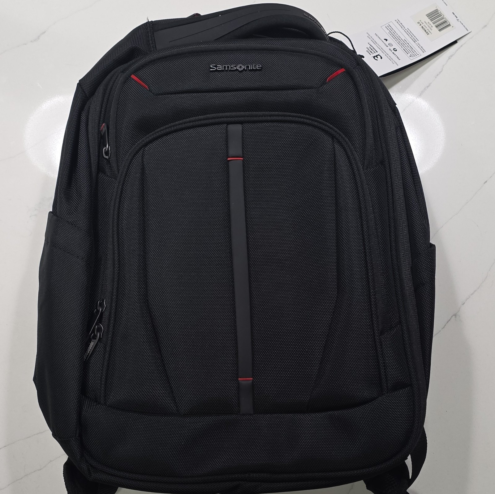 Samsonite Xenon 4.0 Expandable Padded Backpack Black Fits 15.6in Laptop