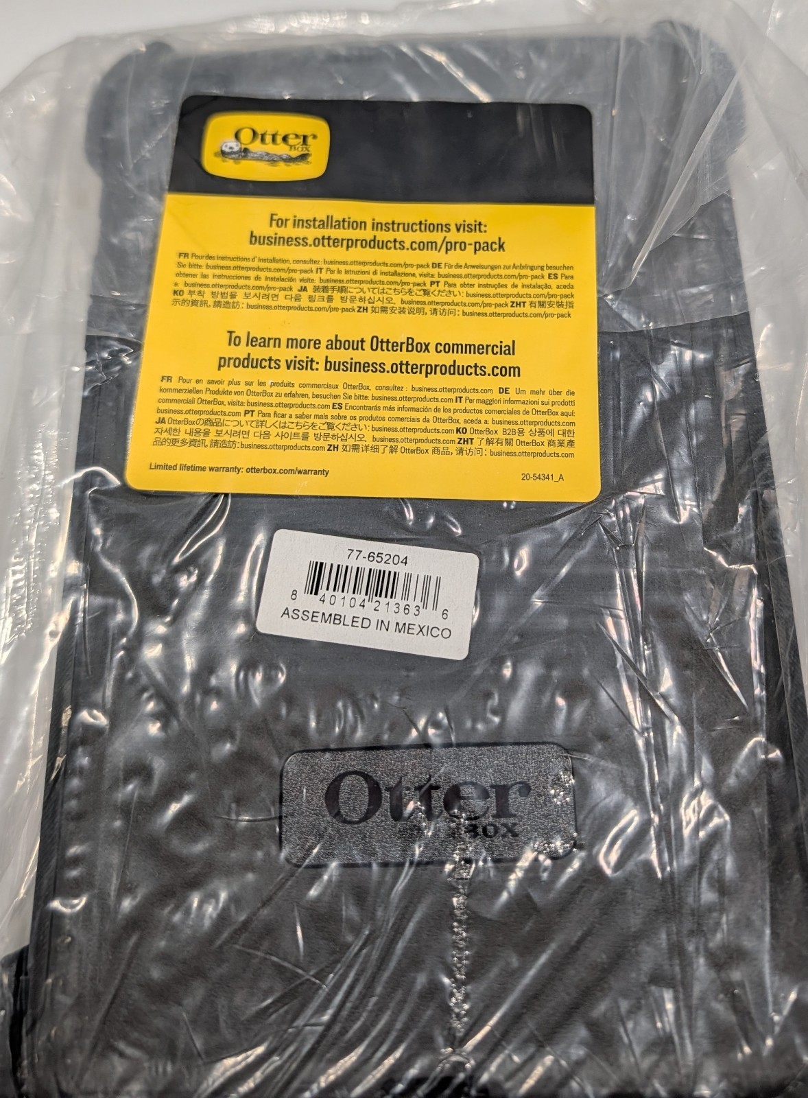 OtterBox Defender Case Samsung Galaxy Tab A 8.4 2020 Pro Pack 77-65204 Black New