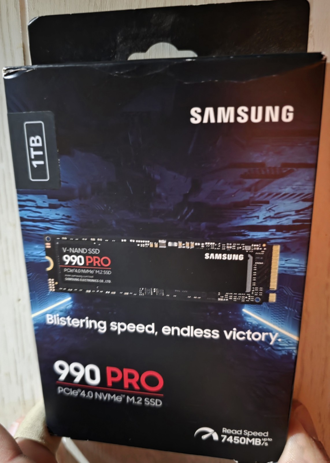 Samsung 990 PRO 1TB Internal NVMe SSD PCIe Gen 4x4, Black