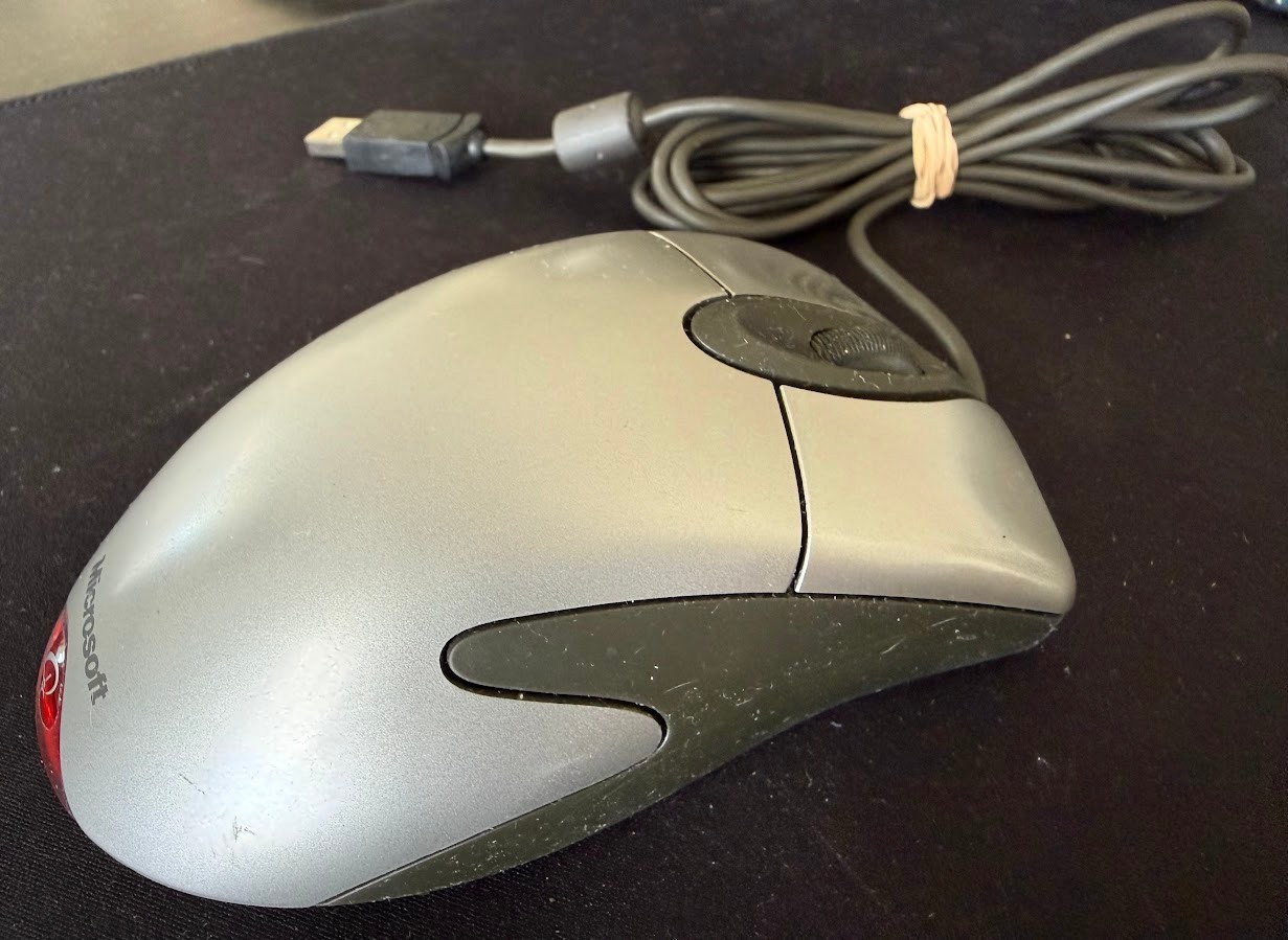 Microsoft IntelliMouse Explorer 3.0 Wired USB Optical Mouse - Tested & Works