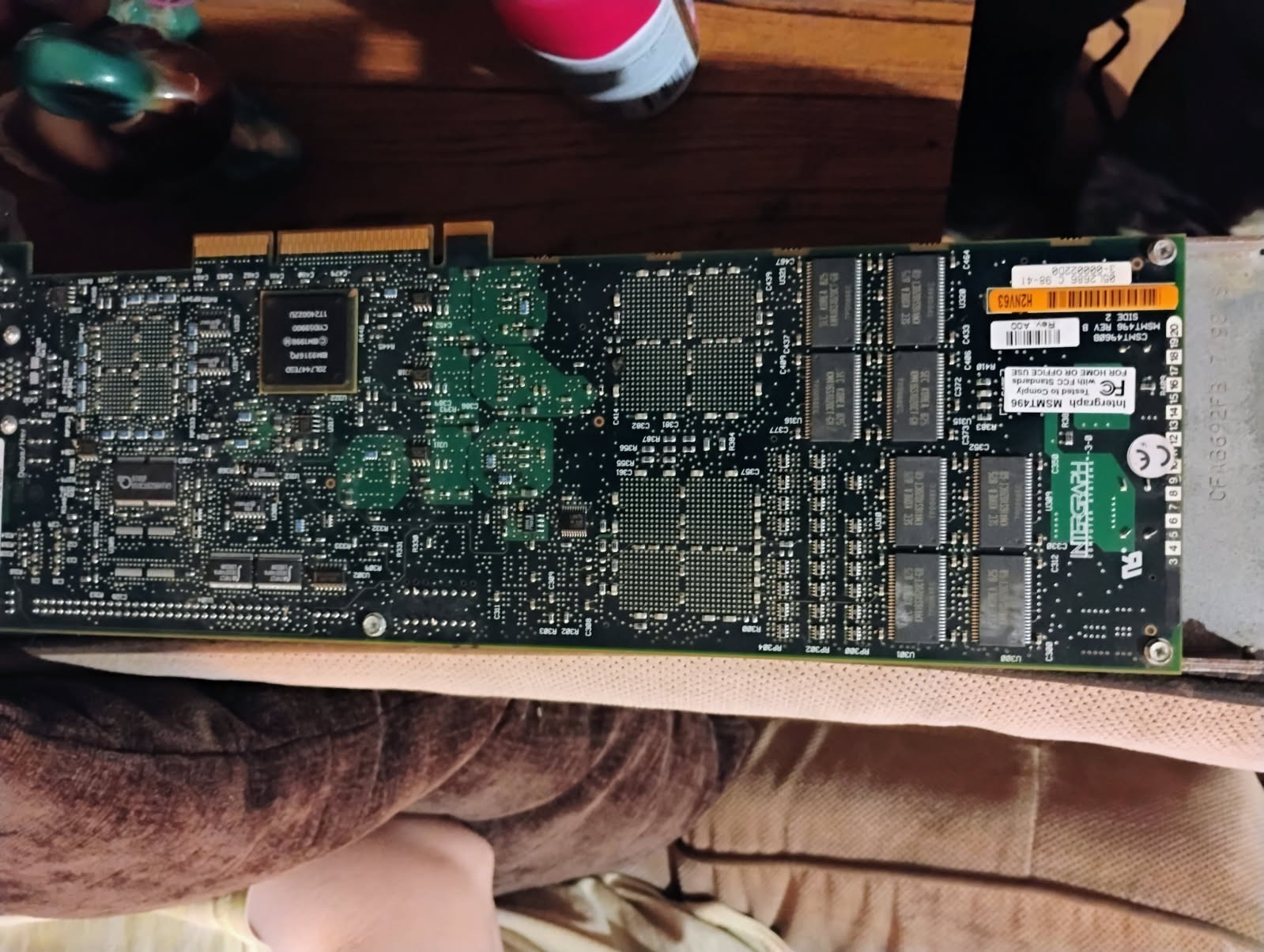 Vintage Intergraph Intense 3D Pro 3410 MSMT496 AGP 3D VGA Video Card