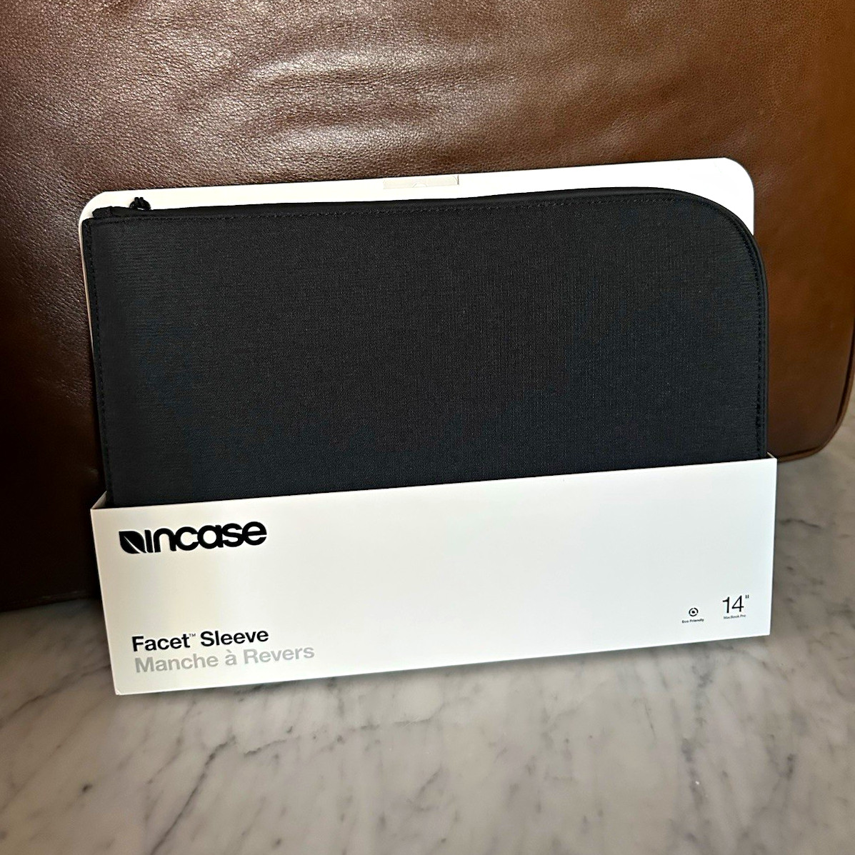 Incase Facet Sleeve for 14” MacBook Pro Black Laptop Case Sleeve