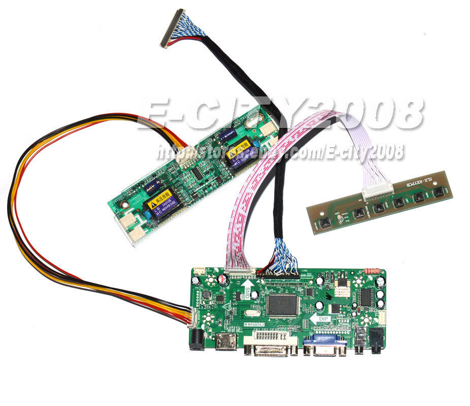 M.NT68676.2A HDMI+DVI+VGA+AUDIO LCD Controller Board For TM190SX-70N01