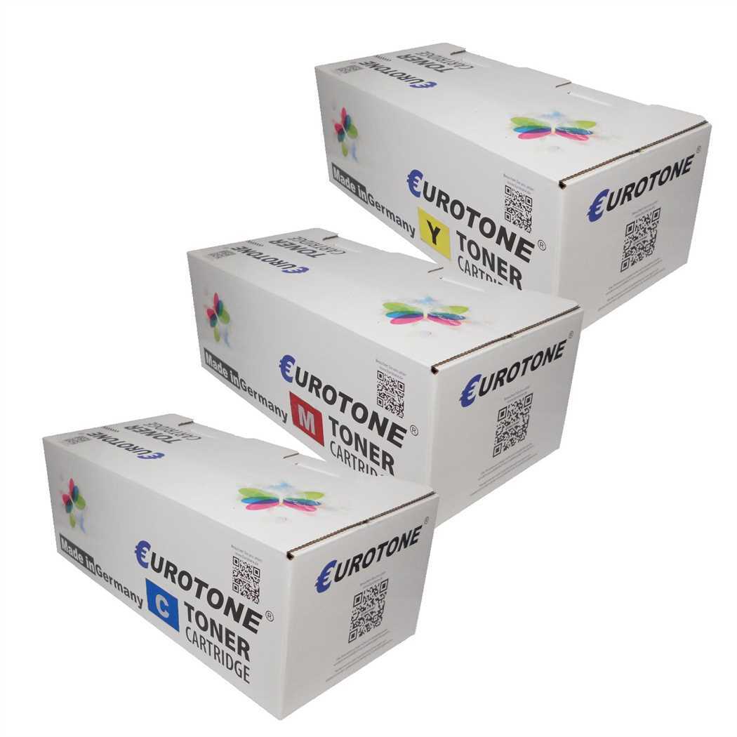 3x Eco Eurotone Toner F Utax 6007 Ci 6057 With Per Approx. 20.000/30.000 Pages
