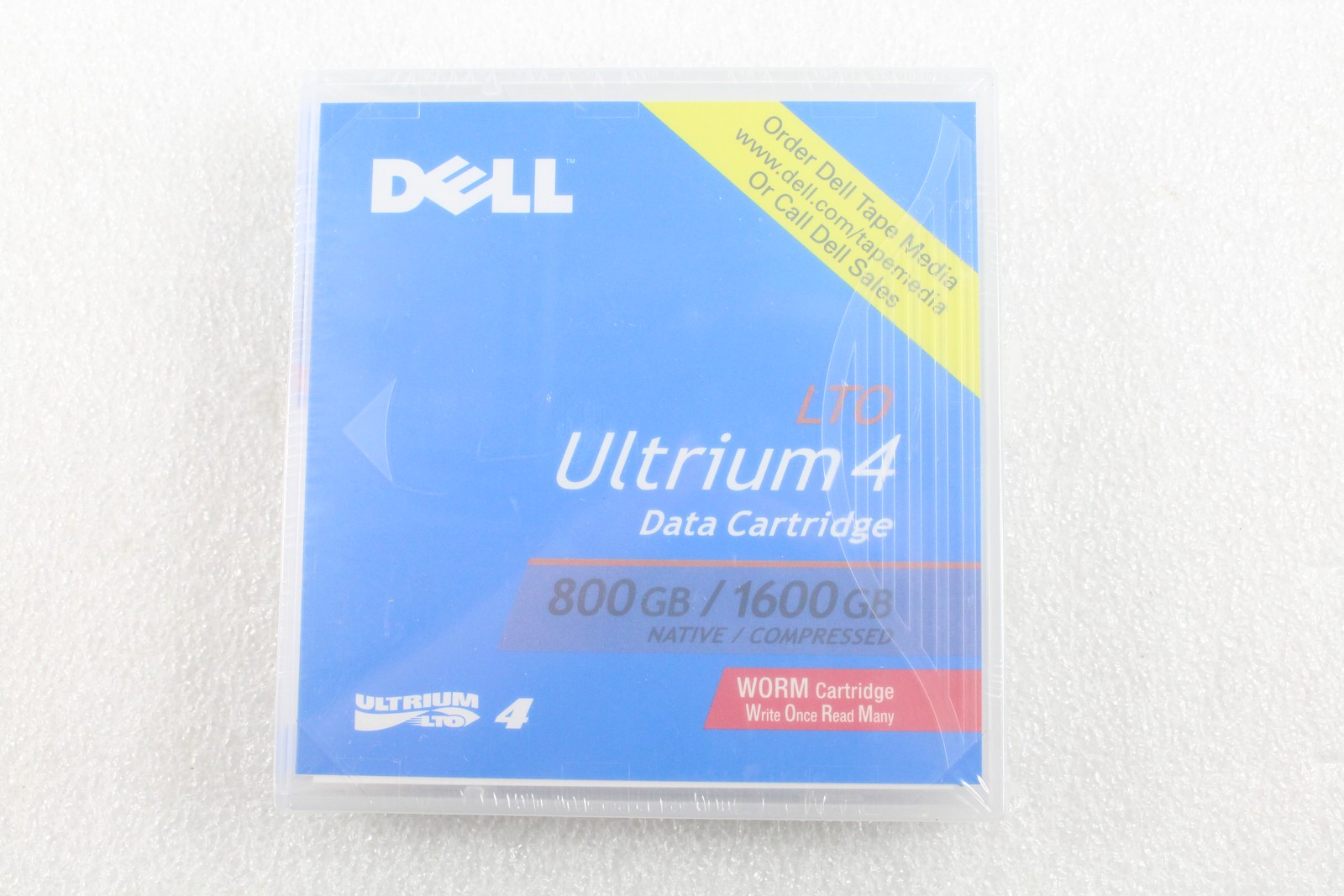 Lot of 7 Dell LTO-4 Ultrium WORM 800GB/1.6TB Media Data Tape Cartridge TP624