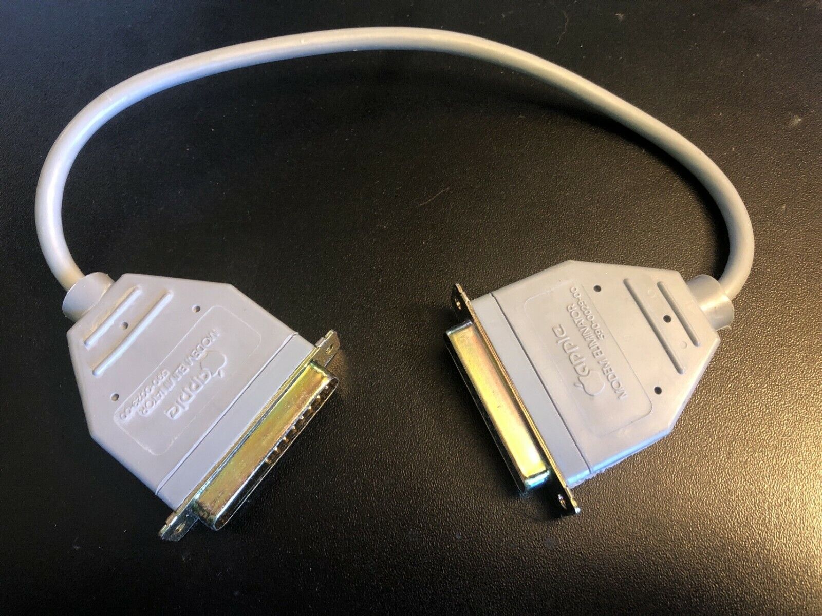 1ft DB25 Apple Serial Cable Male to Female Genuine 590-0029 Macintosh II Printer