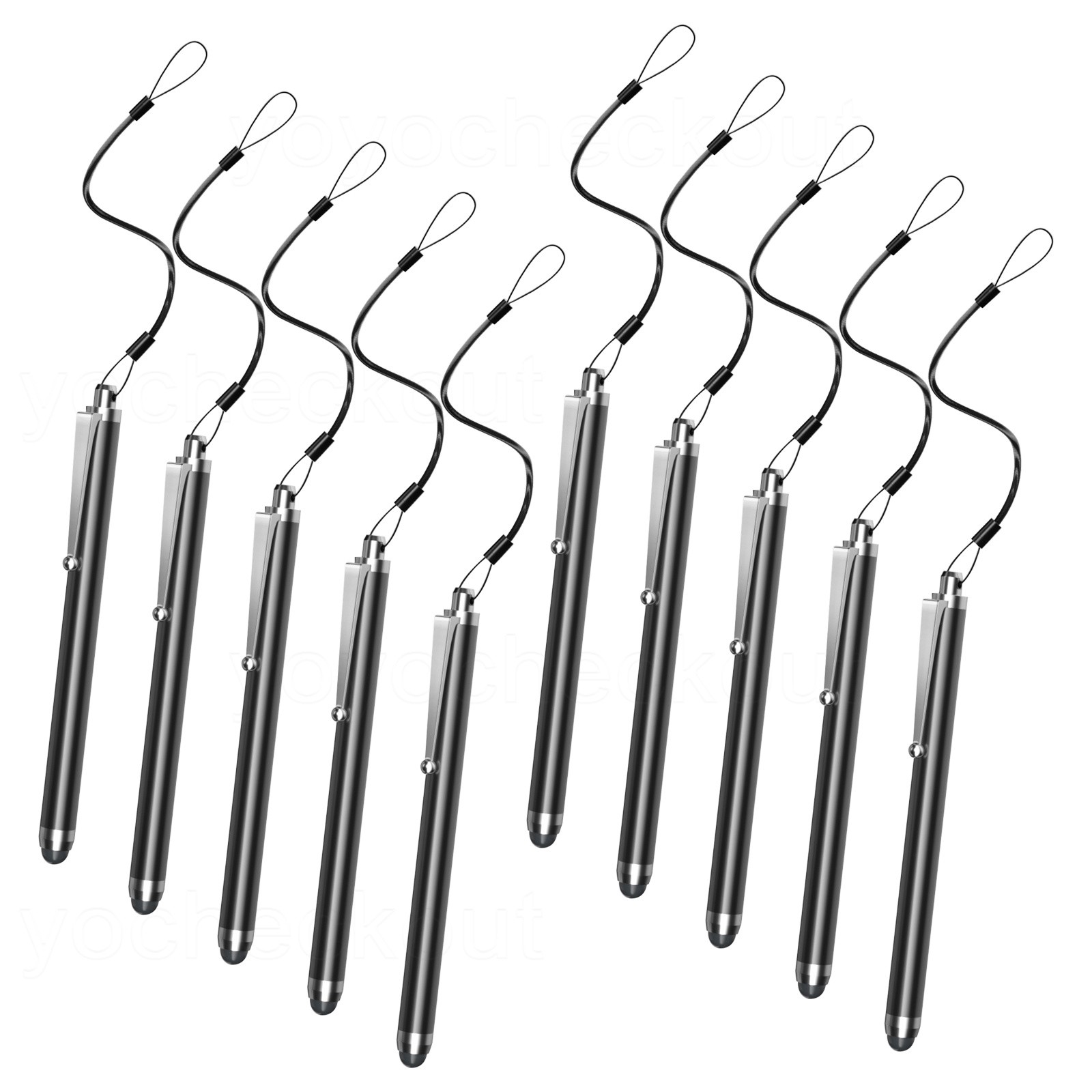 10-Pack Touch Stylus Pen for Zebra TC77 TC70 TC70X TC72 TC720L TC75GK TC75BH