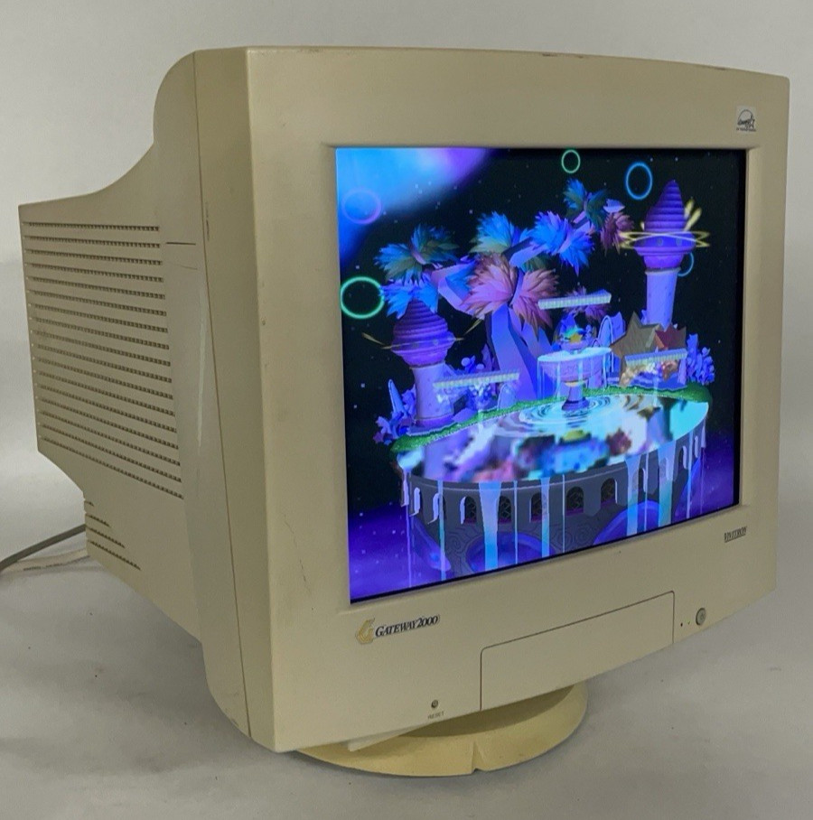 Gateway CPD-GF250T CRT Monitor 85HZ Tested