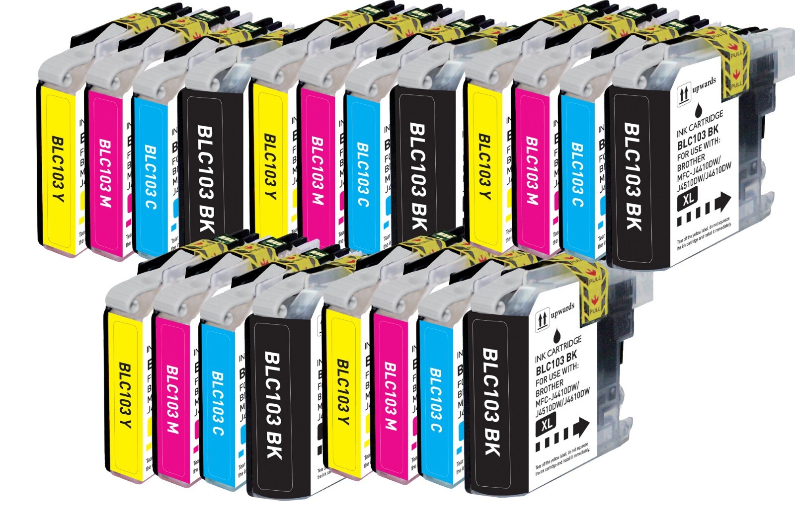 20PK XL Replacement Ink Set fits Brother LC103 MFC-J875DW MFC-J285DW MFC-J870DW