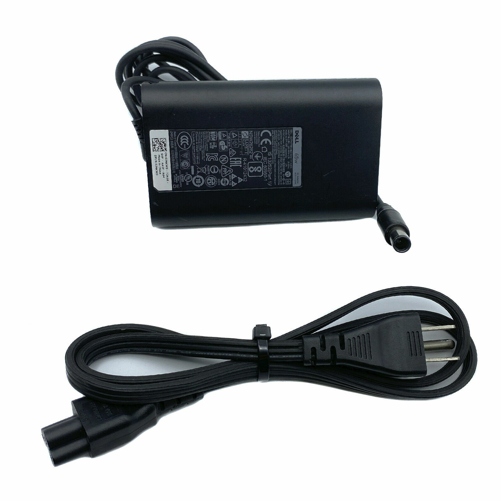 NEW 65W Genuine Dell AC Adapter For Latitude E5250 E5440 E5450 Laptop Charger