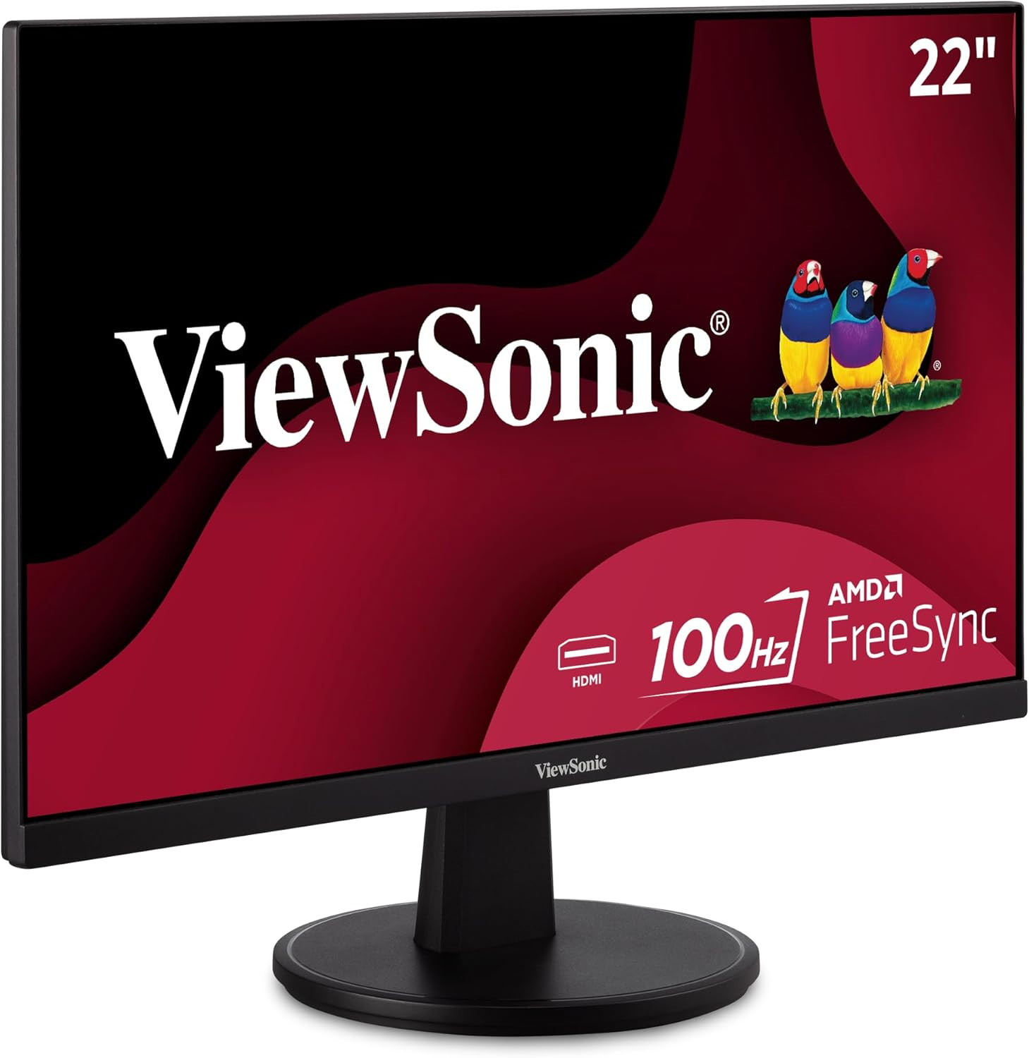 VS2247-MH 22 Inch 1080P Monitor with 100Hz, Freesync, Thin Bezels, Eye Care, HDM
