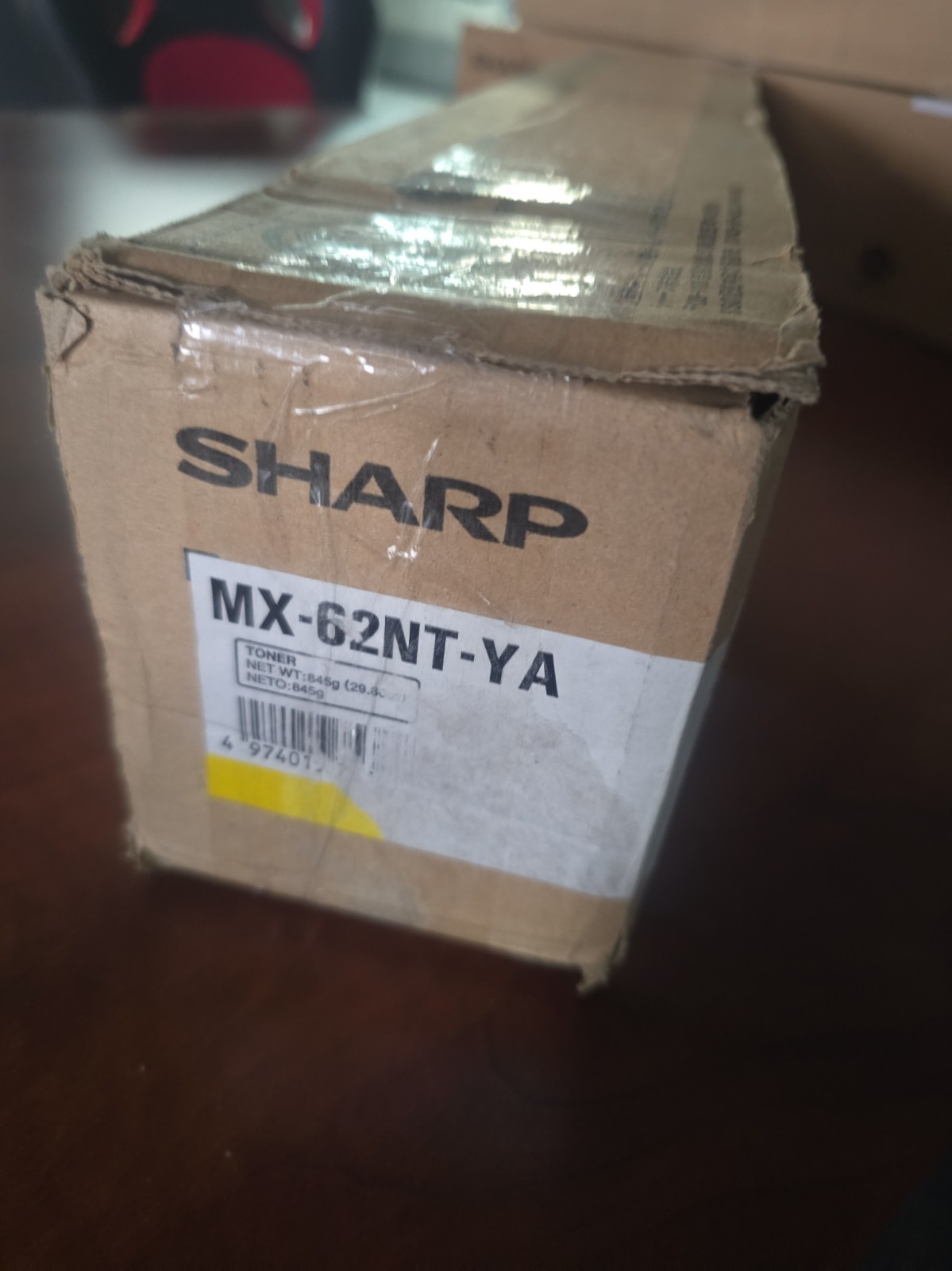 Genuine Sharp Color Toner Cartridge MX-62NT-YA Yellow NEW