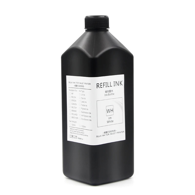 New Improved Universal Hard LED UV Inkjet Ink for Epson DX5 DX6 DX7 UV Printer