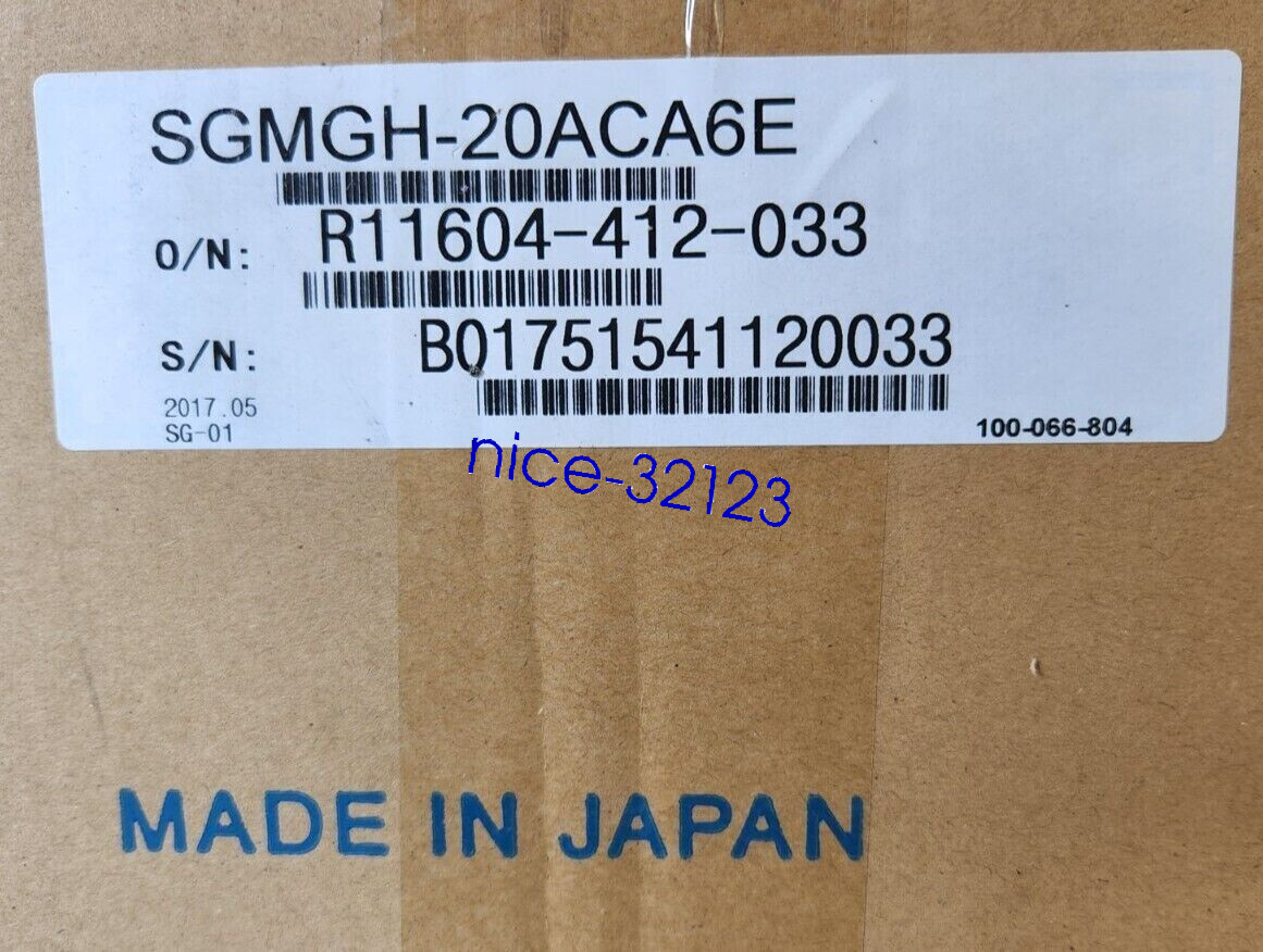1PC YASKAWA SGMGH-20ACA6E SERVO MOTOR SGMGH20ACA6E New Expedited Shipping