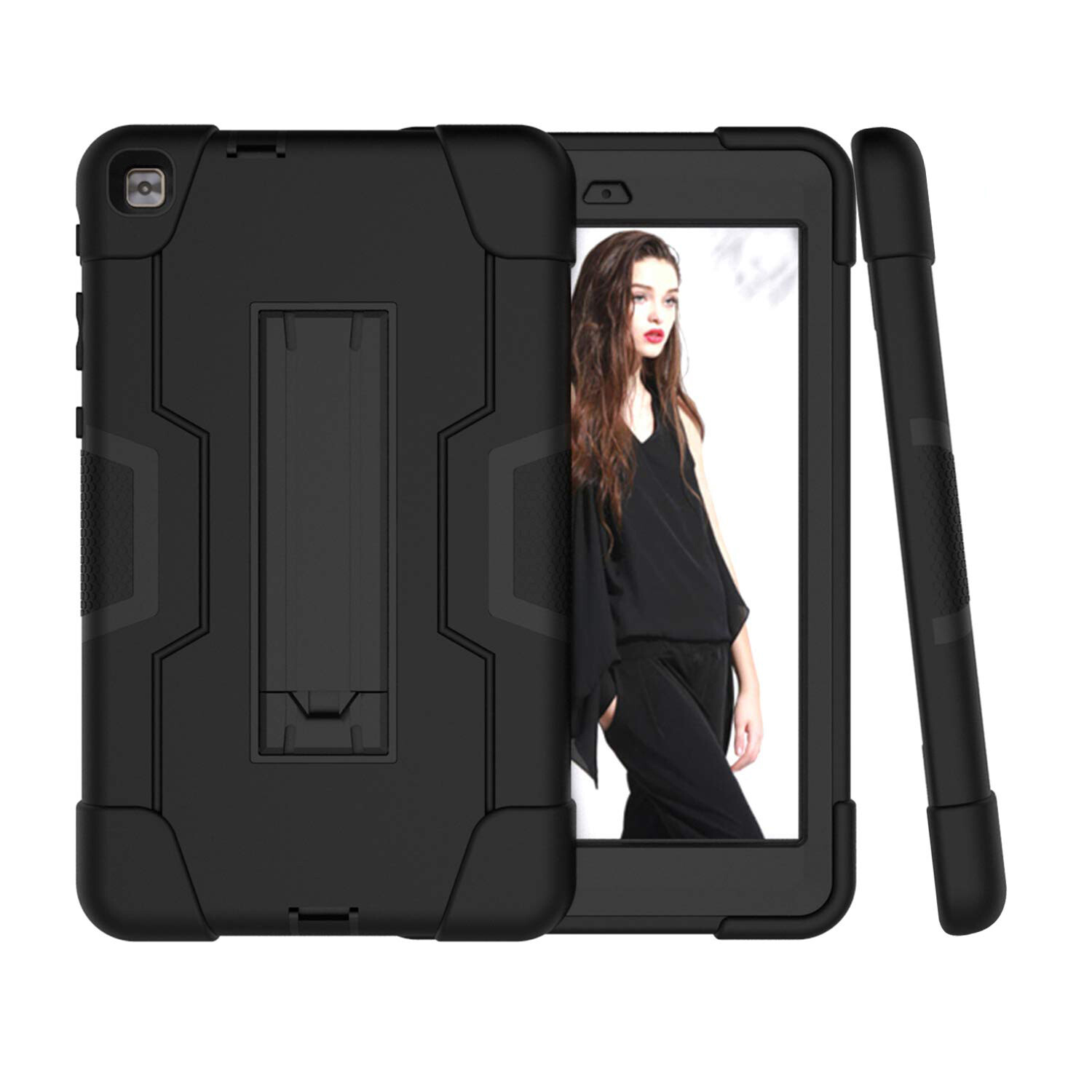 For LG F2 8.0 LK460 / GPad X II 8.0 Plus Hybrid Shockproof Kickstand Case