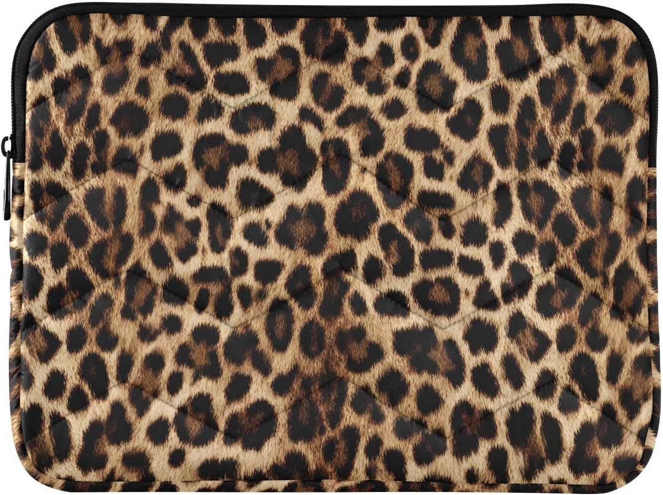 Leopard Print Cheetah Pattern Laptop Sleeve Case for 13, 13.3, 14 inch Computer
